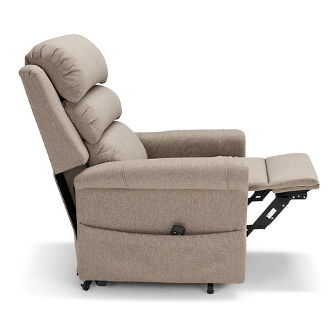 Poltrona elettrica relax 2 motori New Boston con posizione letto e Kit Optional Roller System