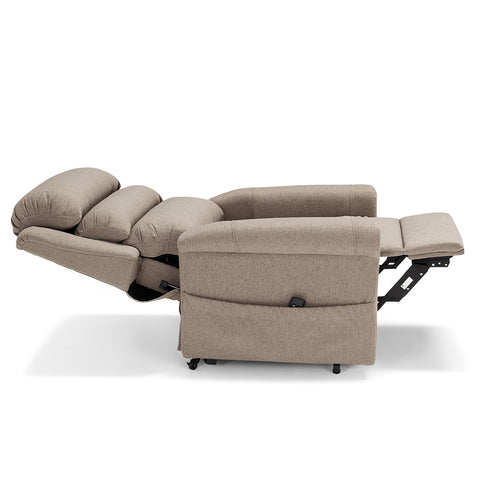 Poltrona elettrica relax 2 motori New Boston con posizione letto e Kit Optional Roller System